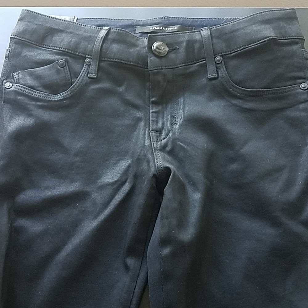 Black jeggings